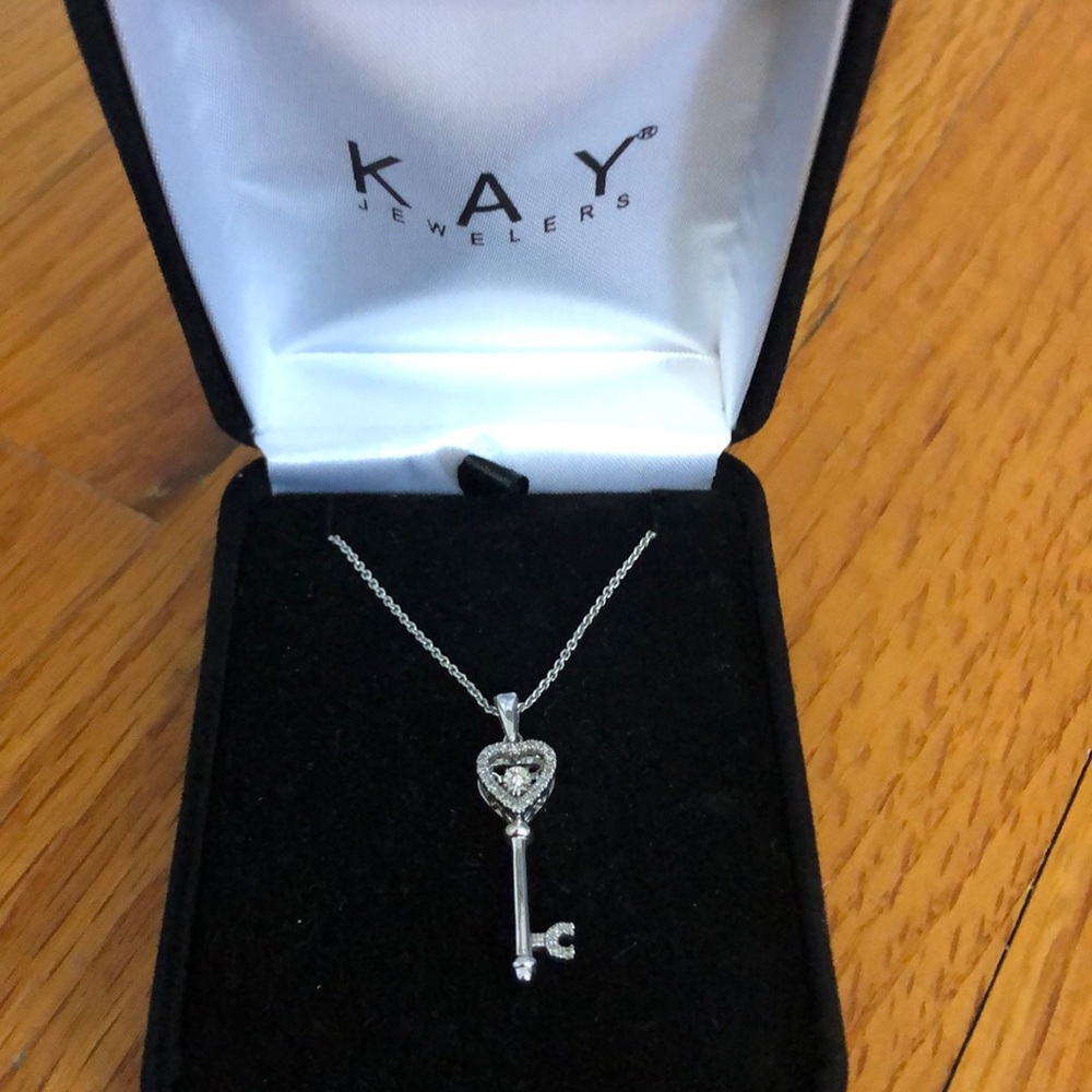 Kay Jewelers Key Heart Necklace